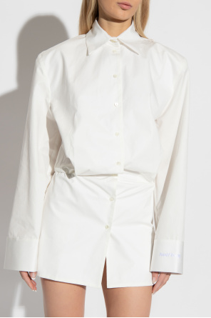 GenesinlifeShops Canada - White Shirt dress HALFBOY - Trefoil